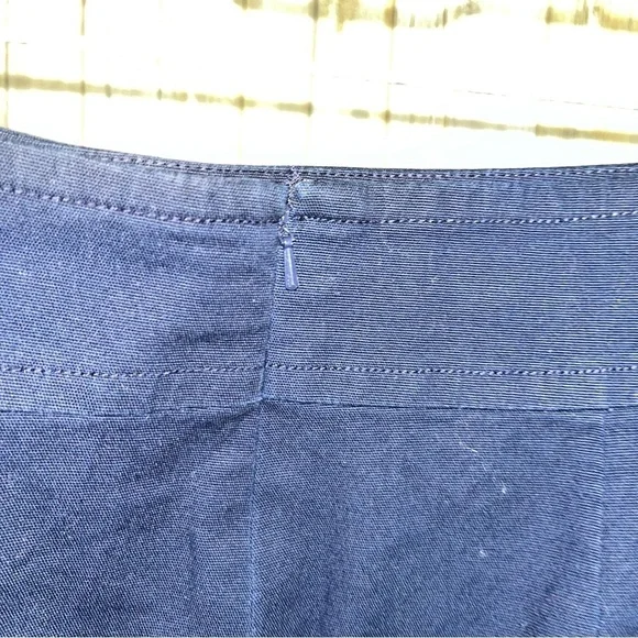 Talbots Navy A Line Skirt - Picture 2 of 4